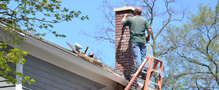 Vinyl and PVC Chimney Flashing Installation in Hermitage, PA