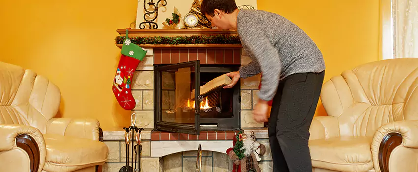 Rusted Metal Fireplace Restoration in Hermitage, Pennsylvania